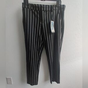 🆕 Liverpool Black & White Pinstriped Business Casual dress pants office_6